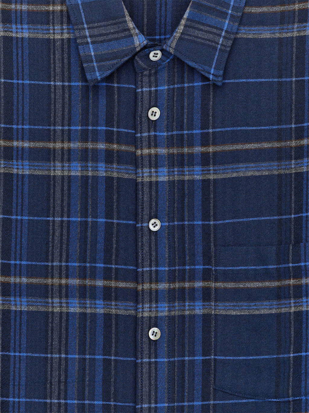 Camisa de franela informal - H&m фото 3