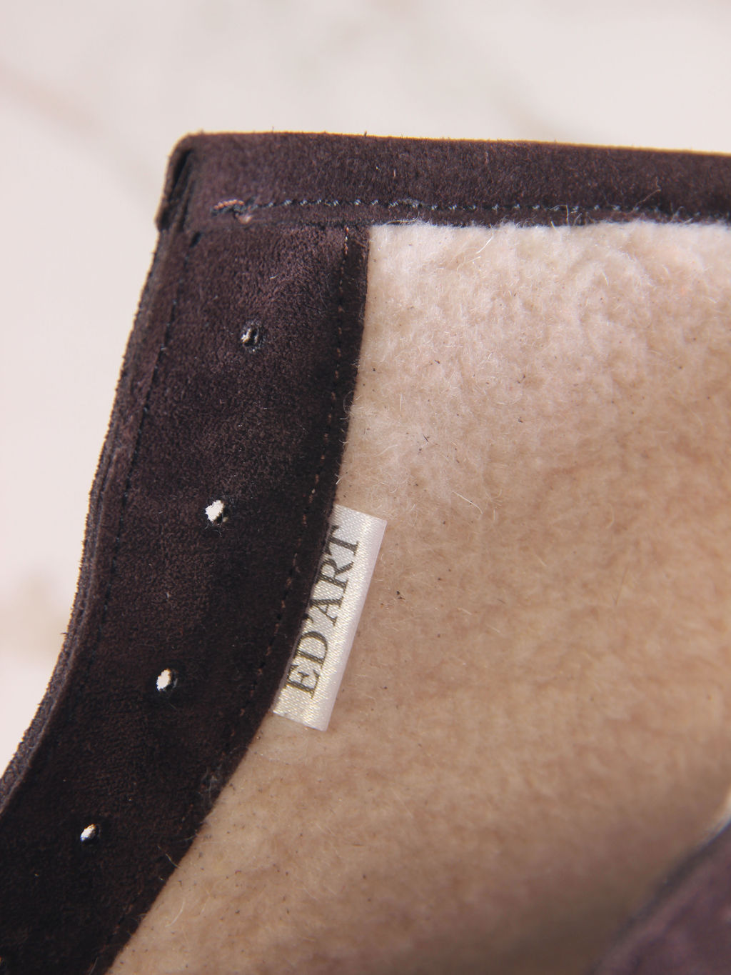 Ботинки 319.22511br.Коричневый замша/мех