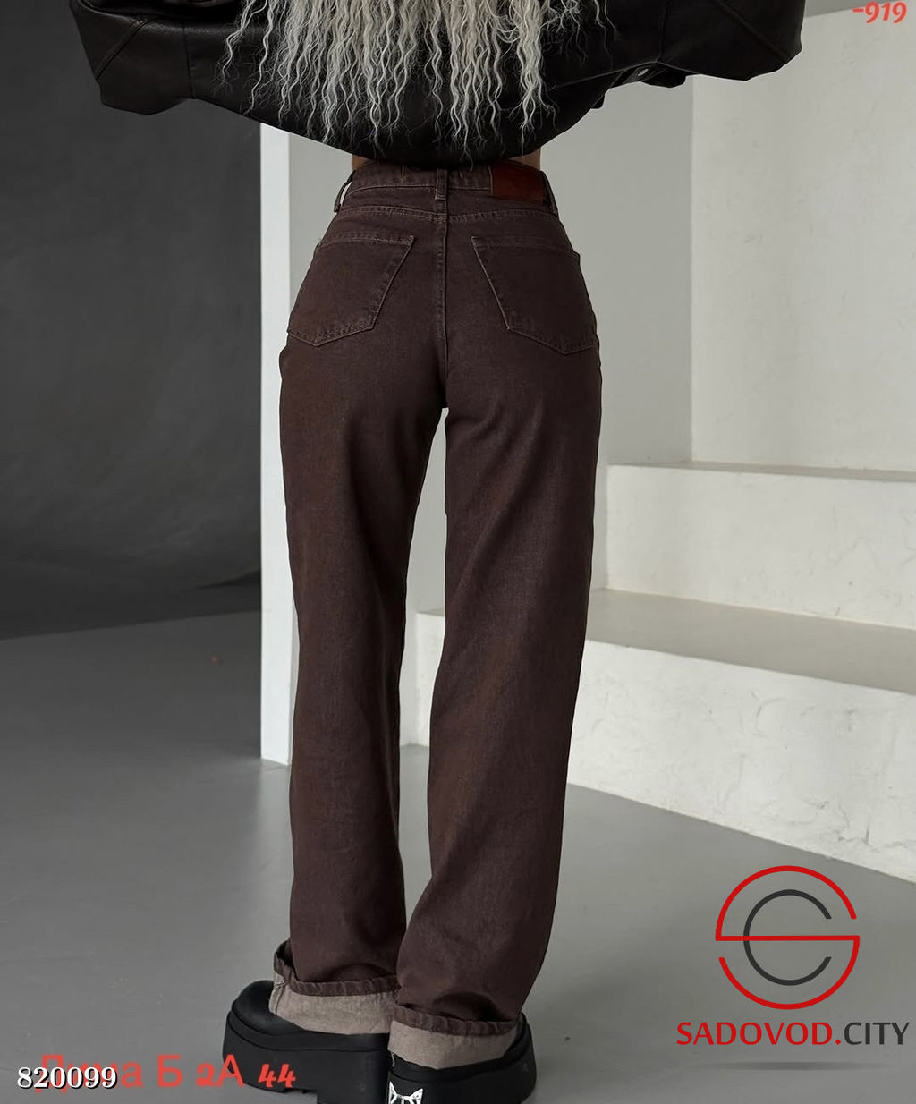 Джинсы женские с высокой посадкой - Bruno фото 2