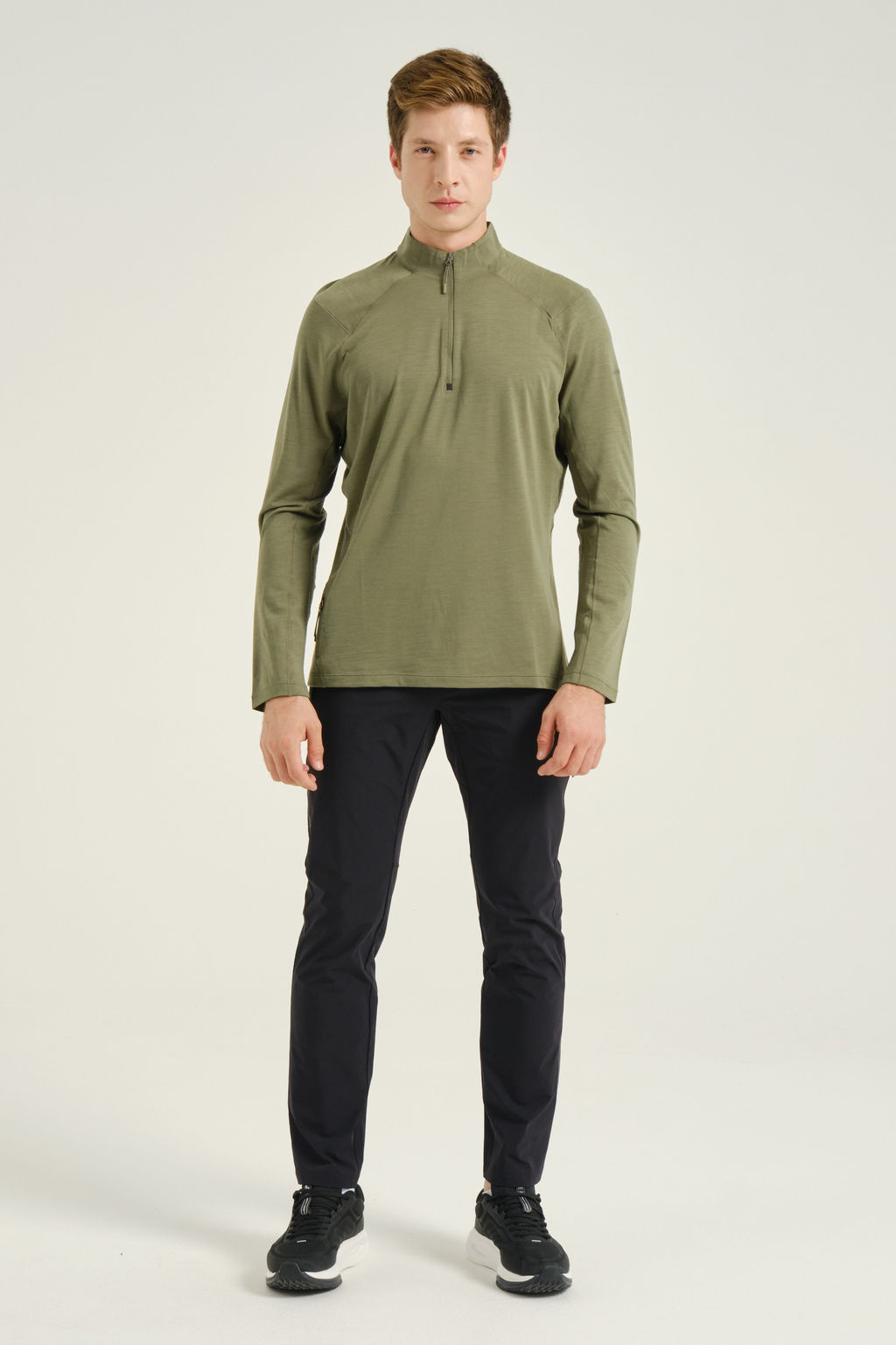 Лонгслив GUANJUN FAST HIKING Зеленый - Anta фото 2