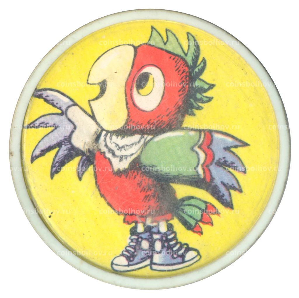 Значок Мультфильм Возвращение блудного попугая