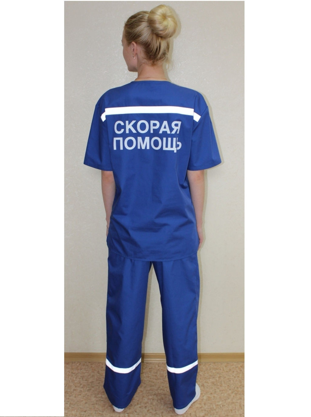 Костюм скорой помощи летний универсальный 148 ТС. Цвет: синий - Стильб фото 4