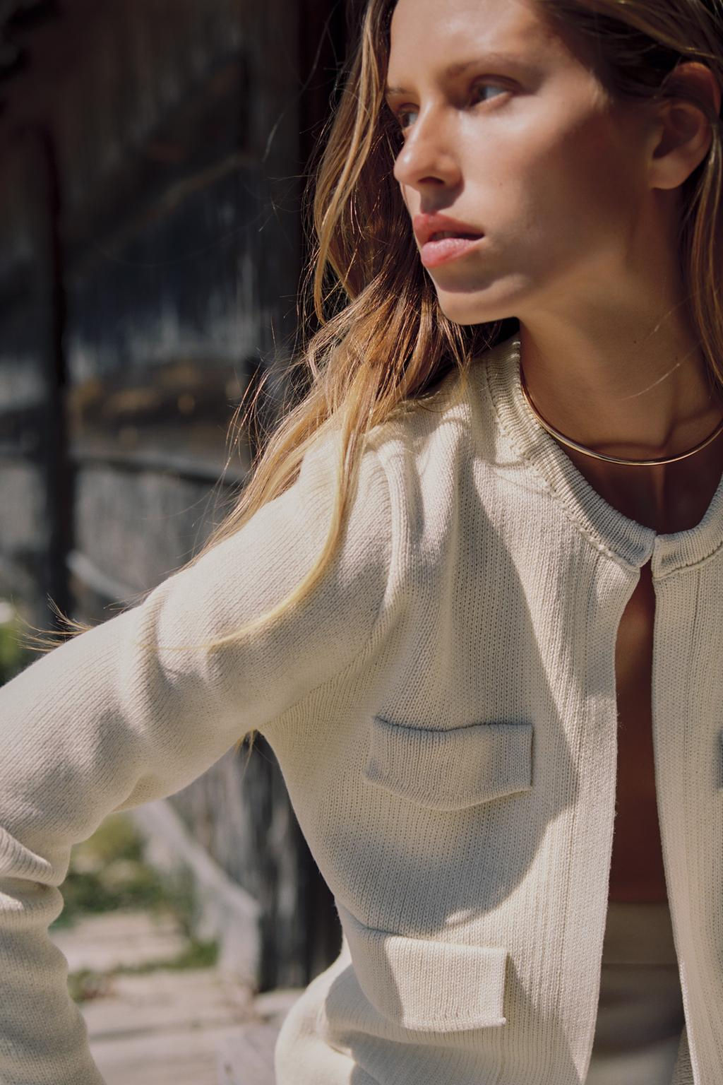 KNIT CARDIGAN WITH POCKETS - Zara фото 10