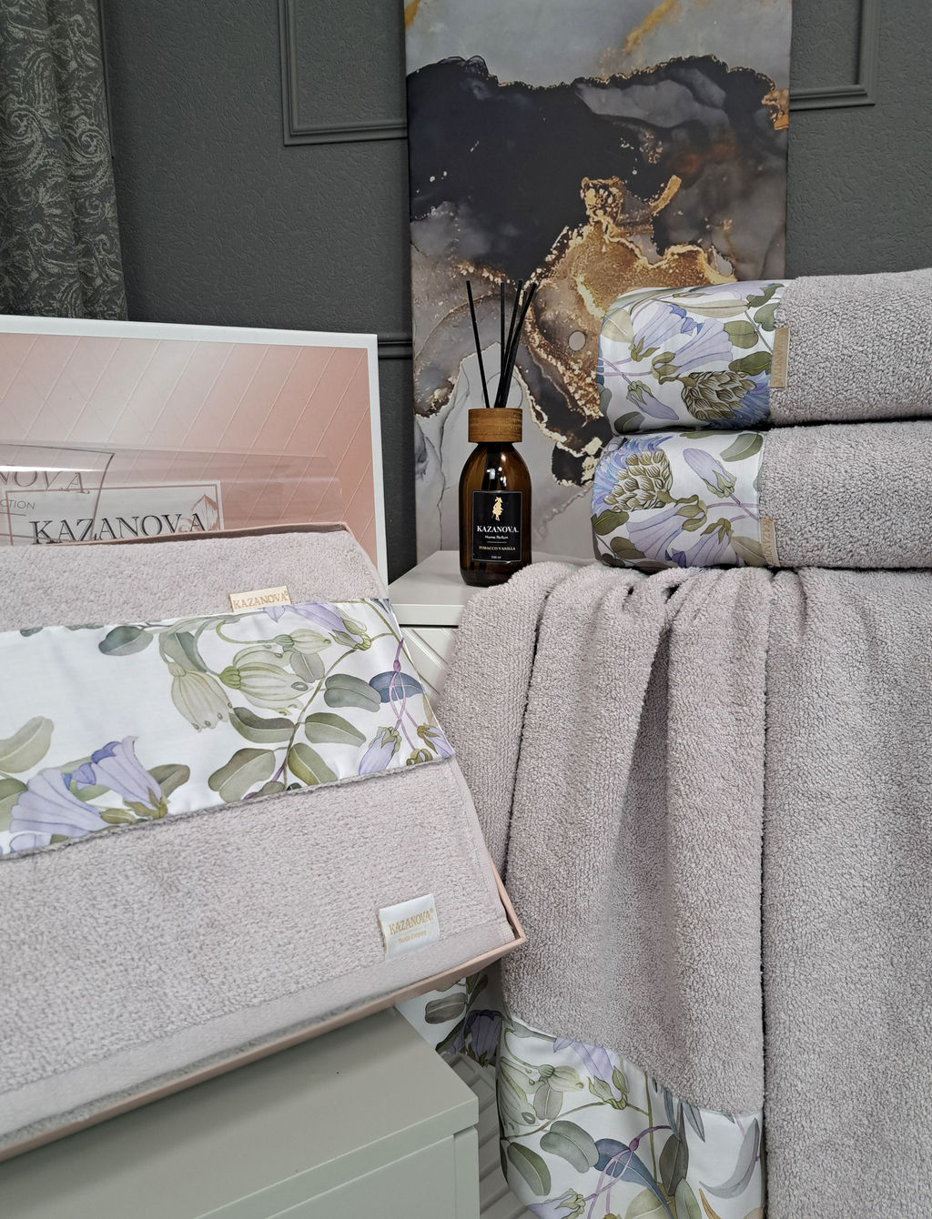 Полотенце Adora Айрин (лаванда) 50х90см - Kazanov.a. фото 4