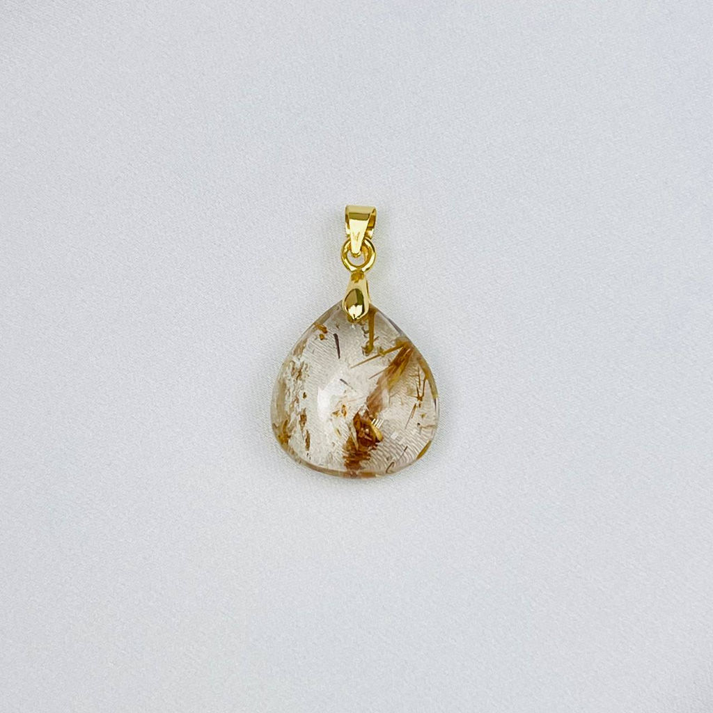 Кулон из Рутилового кварца (Волосатик)