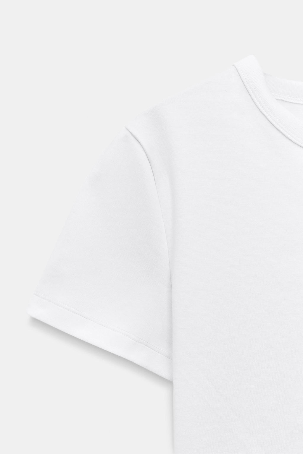 SHORT SLEEVE INTERLOCK T-SHIRT - Zara фото 80