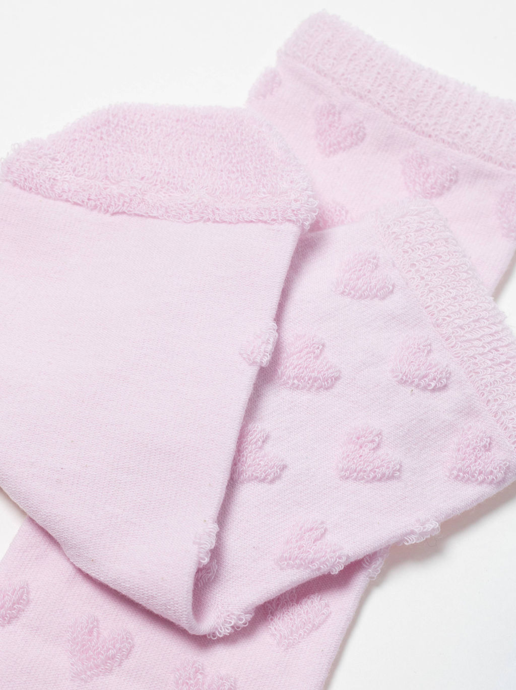 Цена за 2 пары. Носки Удлиненные CONTE COMFORT Махровые носки из хлопка с объемными рисунками светло-розовый - Conte elegant фото 7