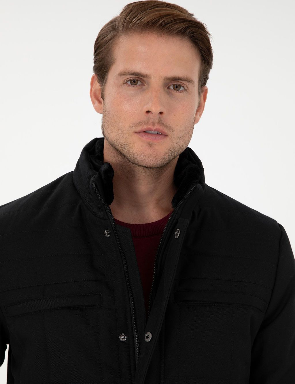 Siyah Basic Mont - Pierre cardin фото 2