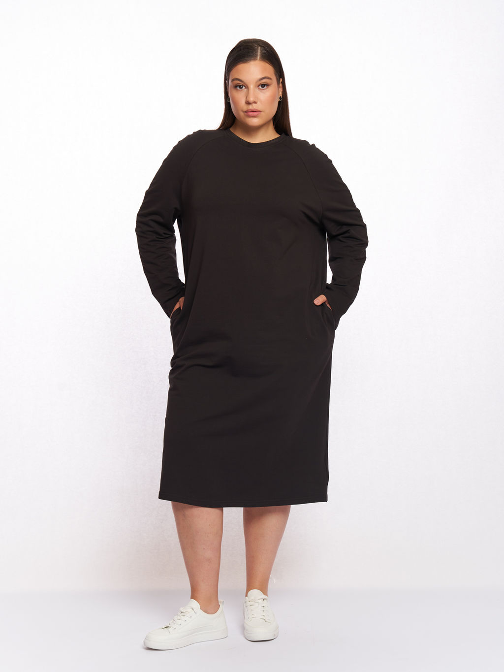 Платье спорт шик PP57202BLK01 - Артесса фото 2