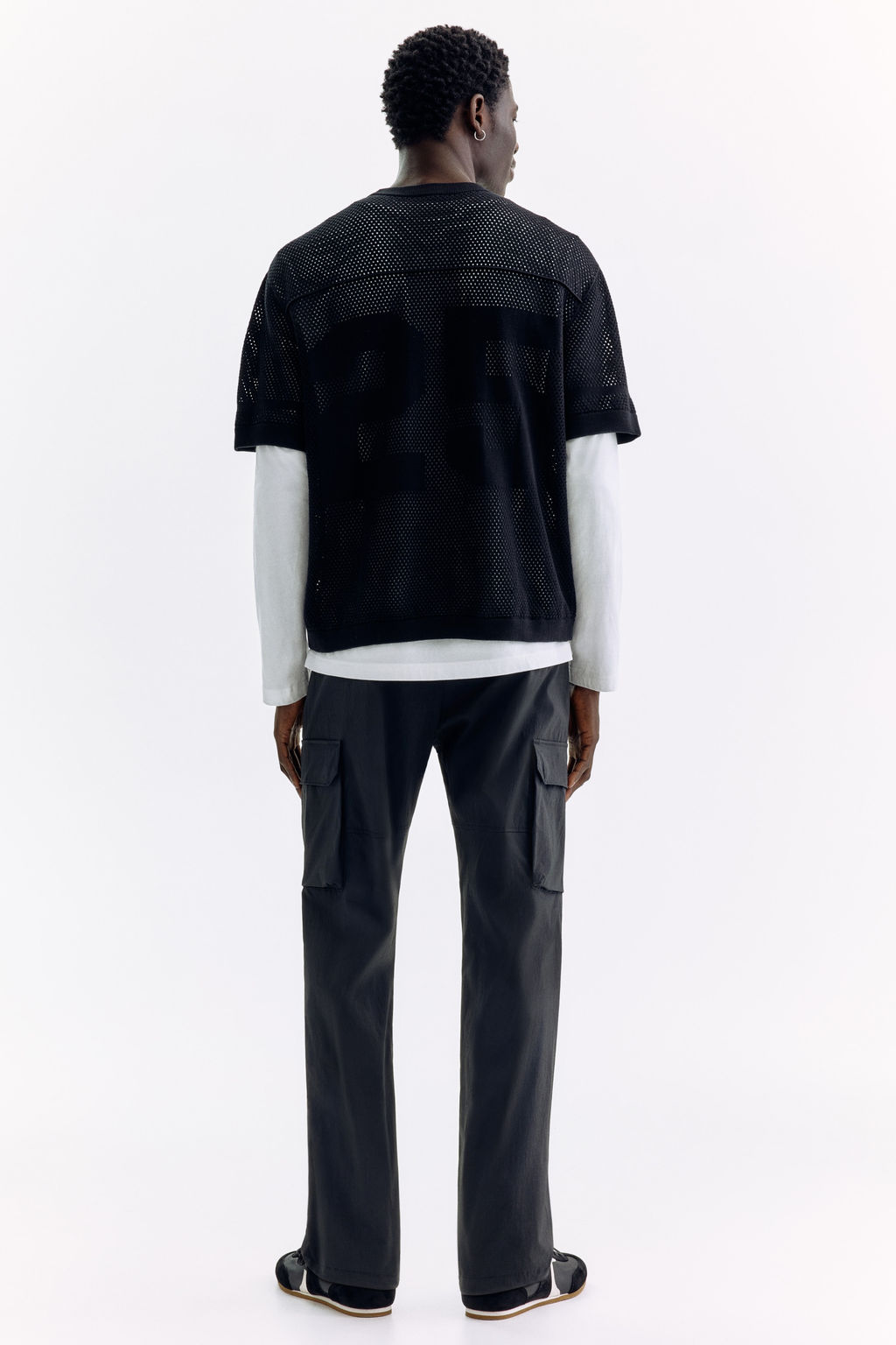 Pantal?n cargo de nailon Regular Fit - H&m фото 6