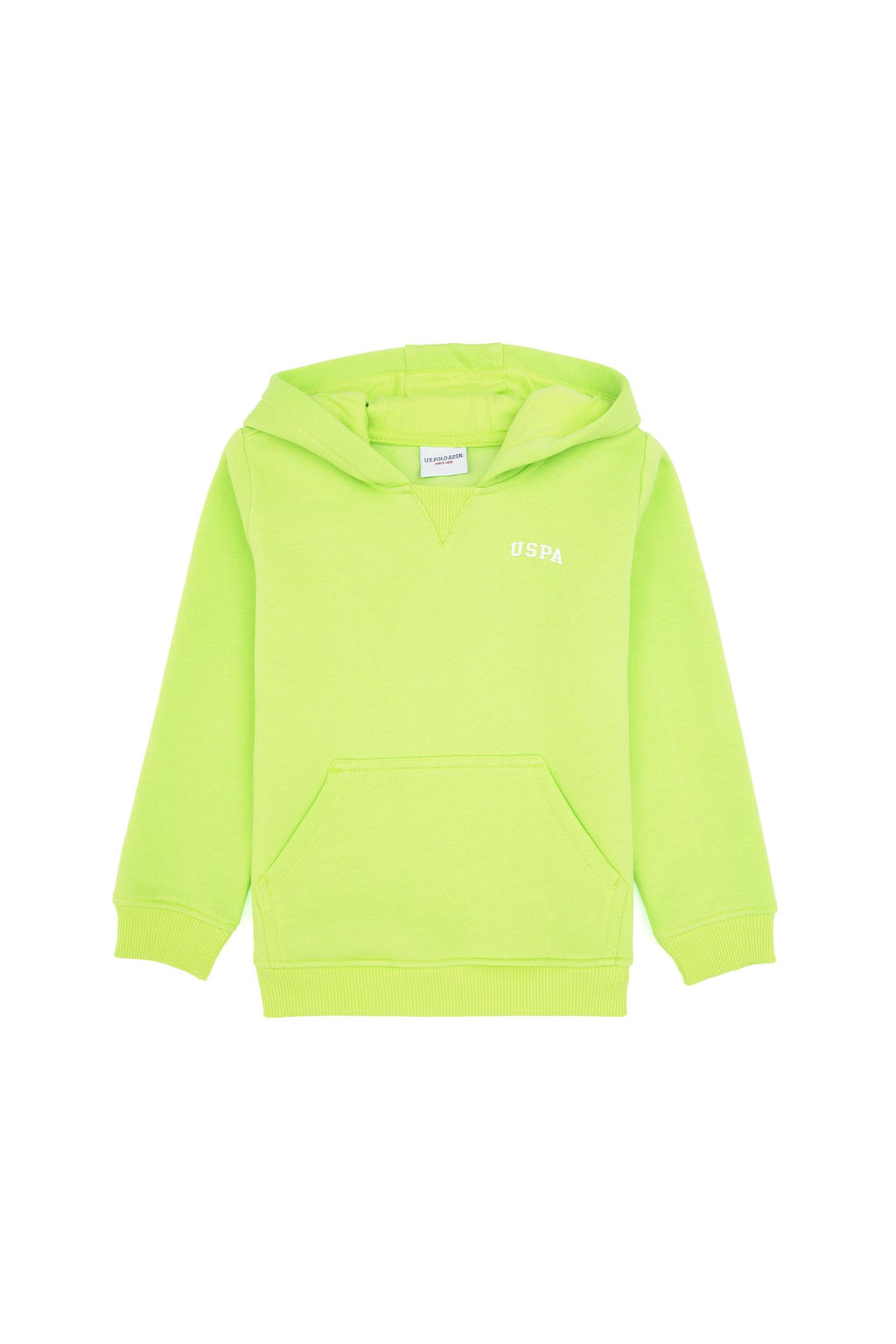 Erkek _ocuk Ye_il Basic Kap__onlu Sweatshirt Sepette S_rpriz _ndirim