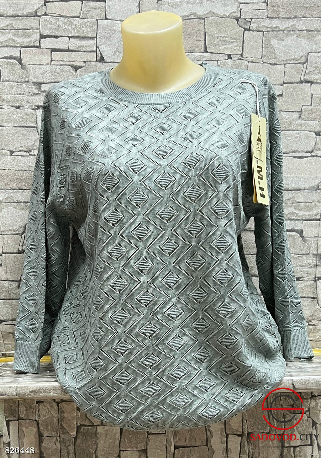 Свитер женский с 3/4 рукавом