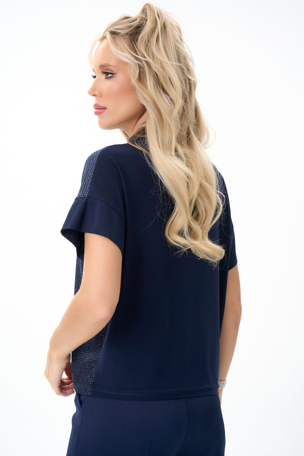 Блузон Лючия (синий) - Эльза фото 6