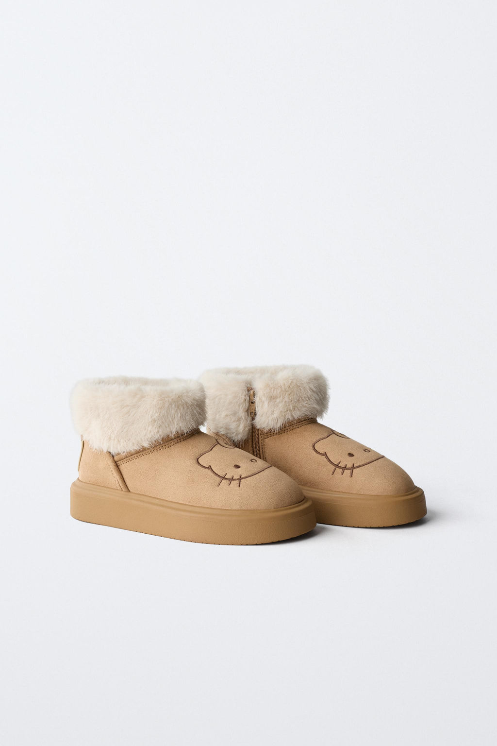 HELLO KITTY SANRIO LINED ANKLE BOOTS - Zara фото 2