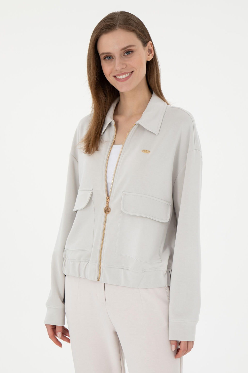 Женский свитшот с камнем Неожиданная скидка в корзине - U.s. polo assn фото 7