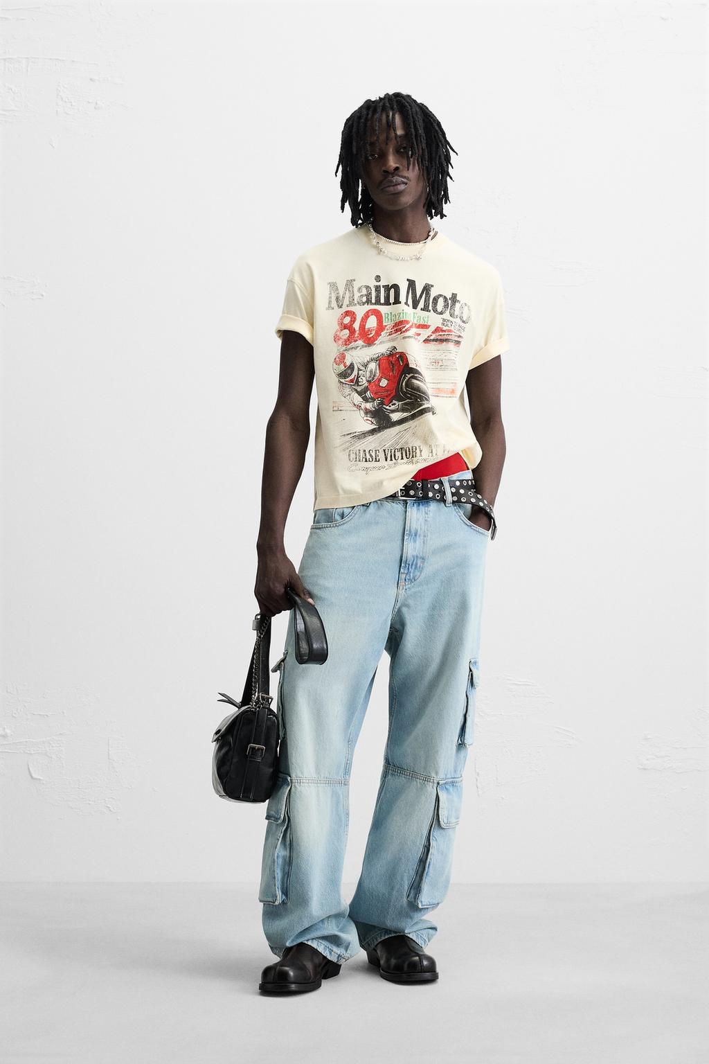 FADED PRINTED T-SHIRT