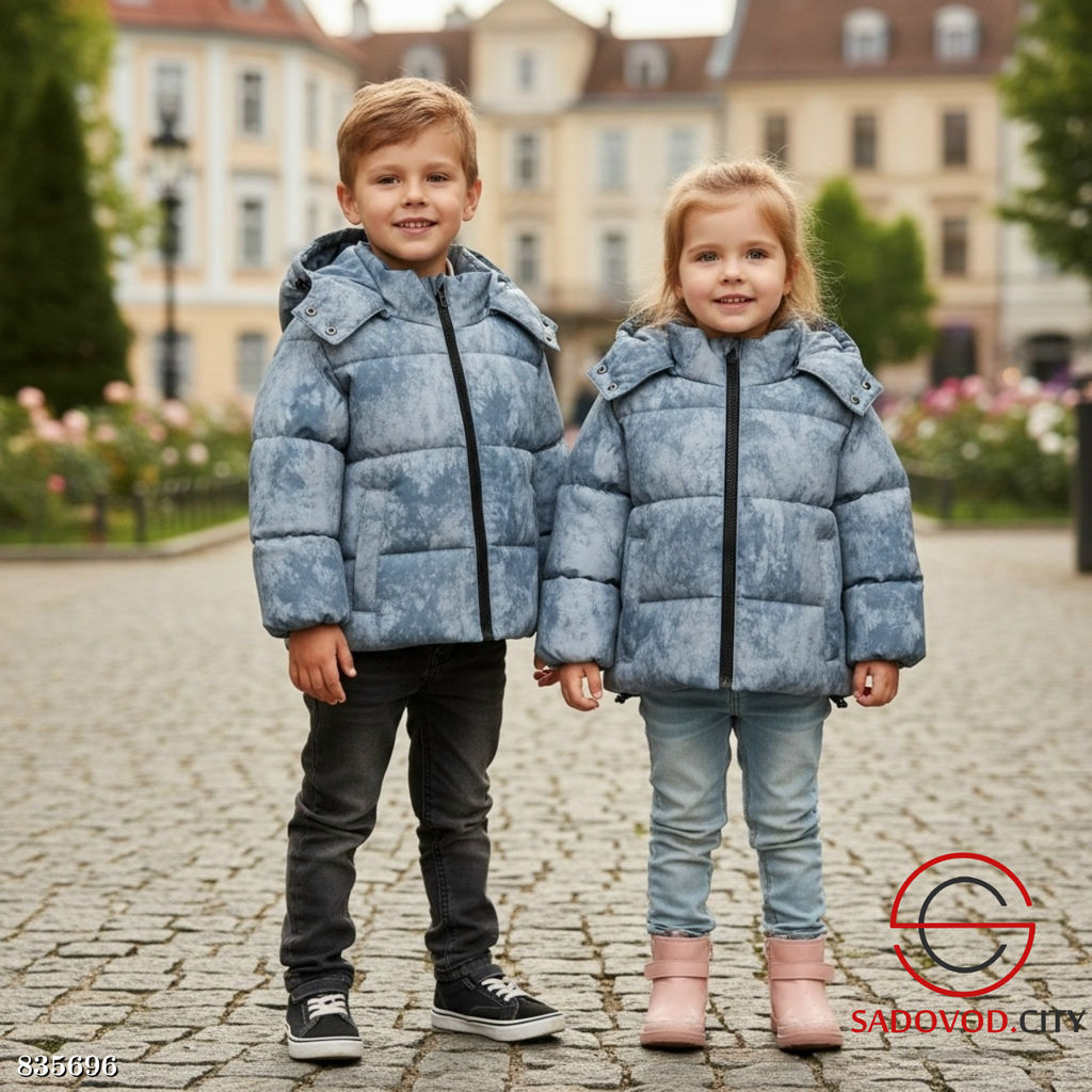 Куртка детская весенняя с капюшоном