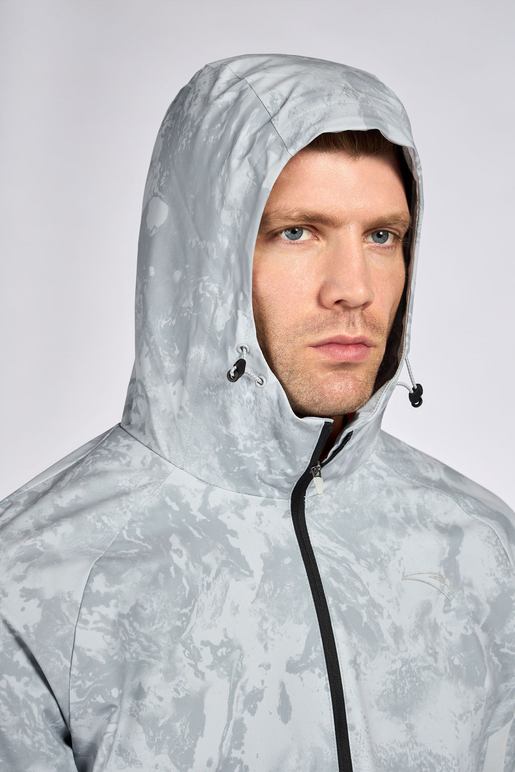 Куртка ADVANCED RUNNING A-RAIN RESISTANT Серый