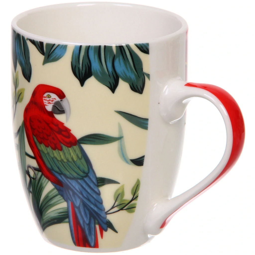 Цена за 2 шт. Кружка керамическая 350мл "Животный мир"