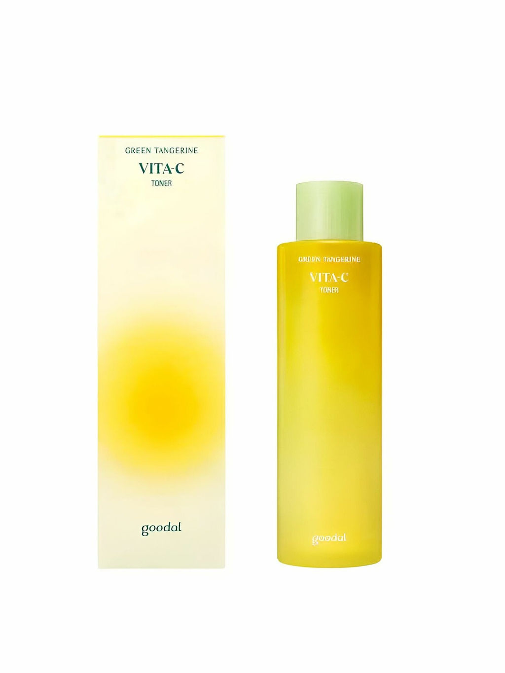 Green Tangerine Vita C Toner - Осветляющий тонер для лица, 300 мл