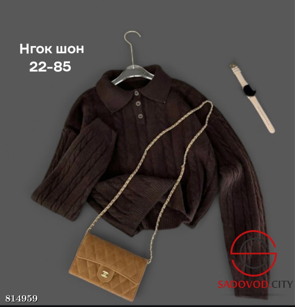 Кофта женская с пуговицами - Bruno фото 5