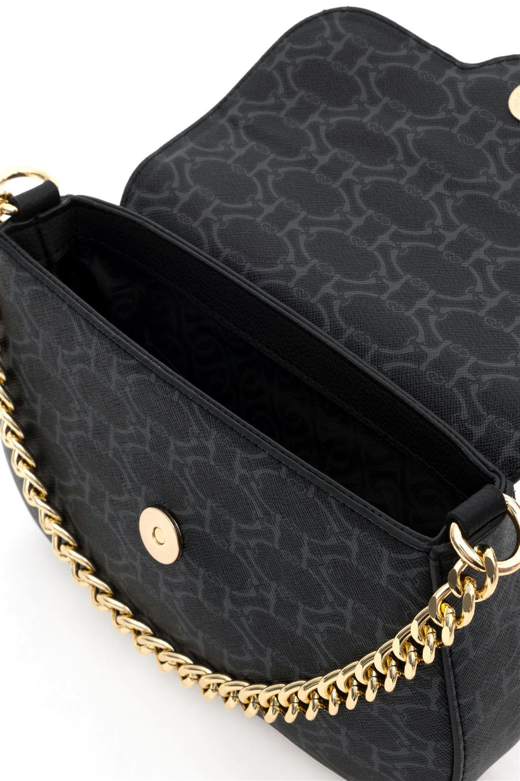 Женщина черная сумка для плеча Скюрная скидка в корзине - U.s. polo assn фото 5