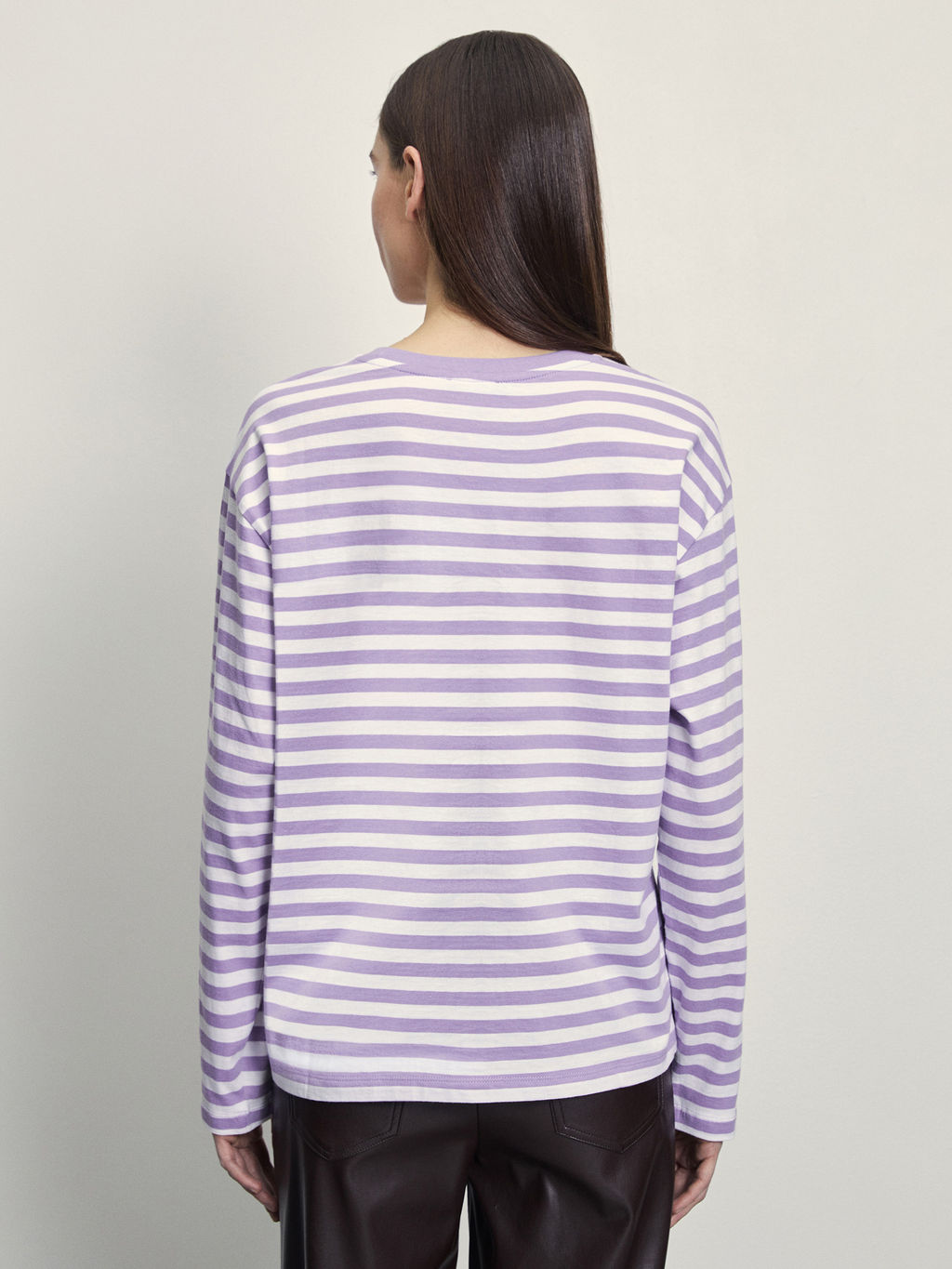 Лонгслив в полоску / Zarina  фото 5