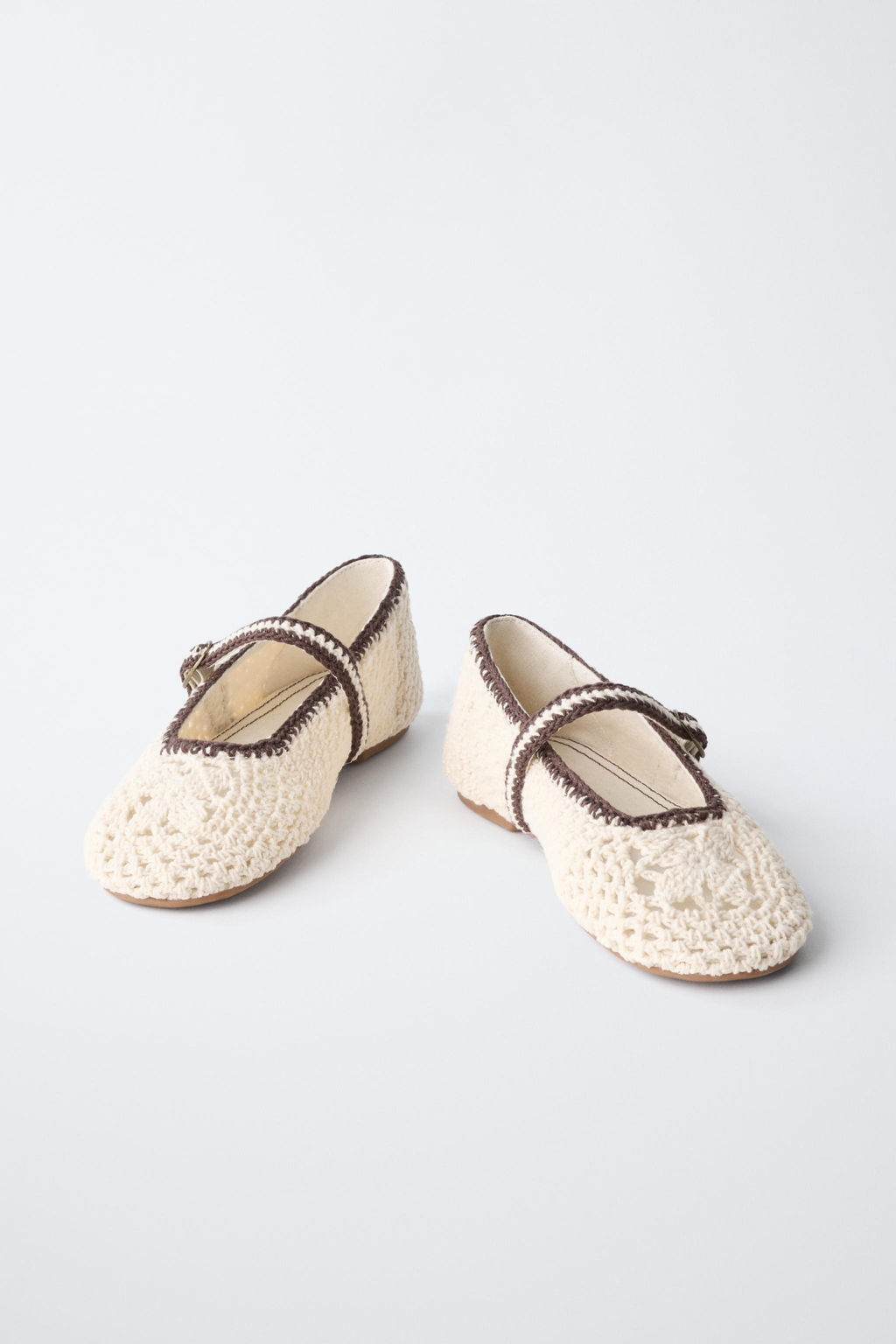 BAILARINA CROCHET / Blanco Crudo - Zara фото 3