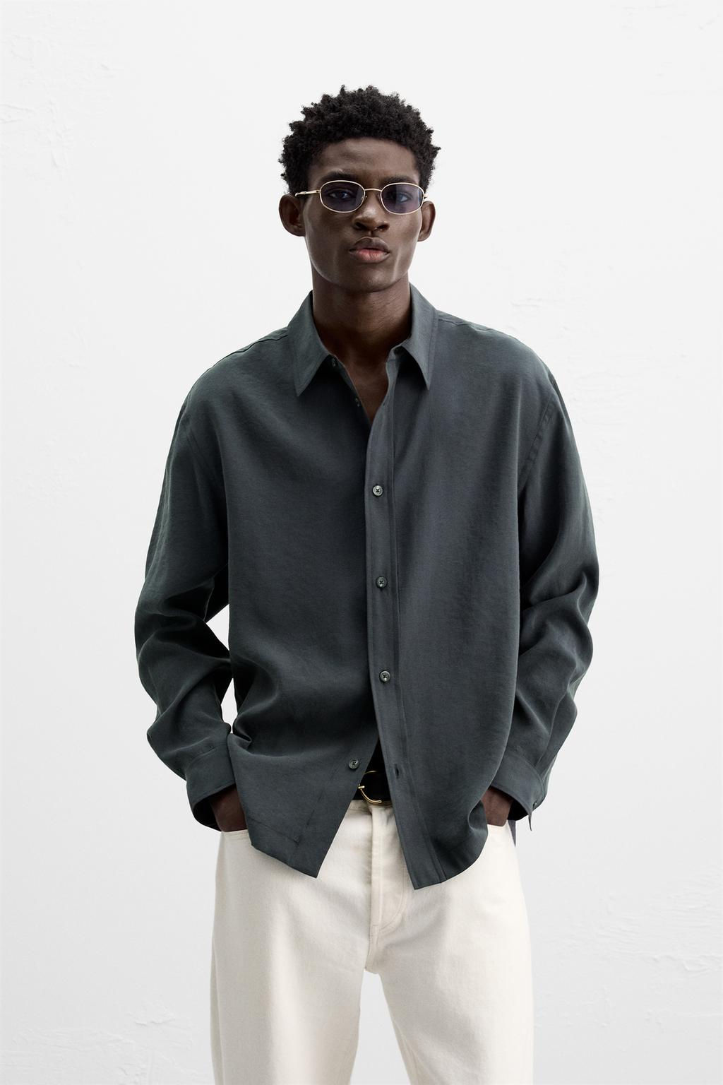 FLOWING SHIRT - LIMITED EDITION - Zara фото 2