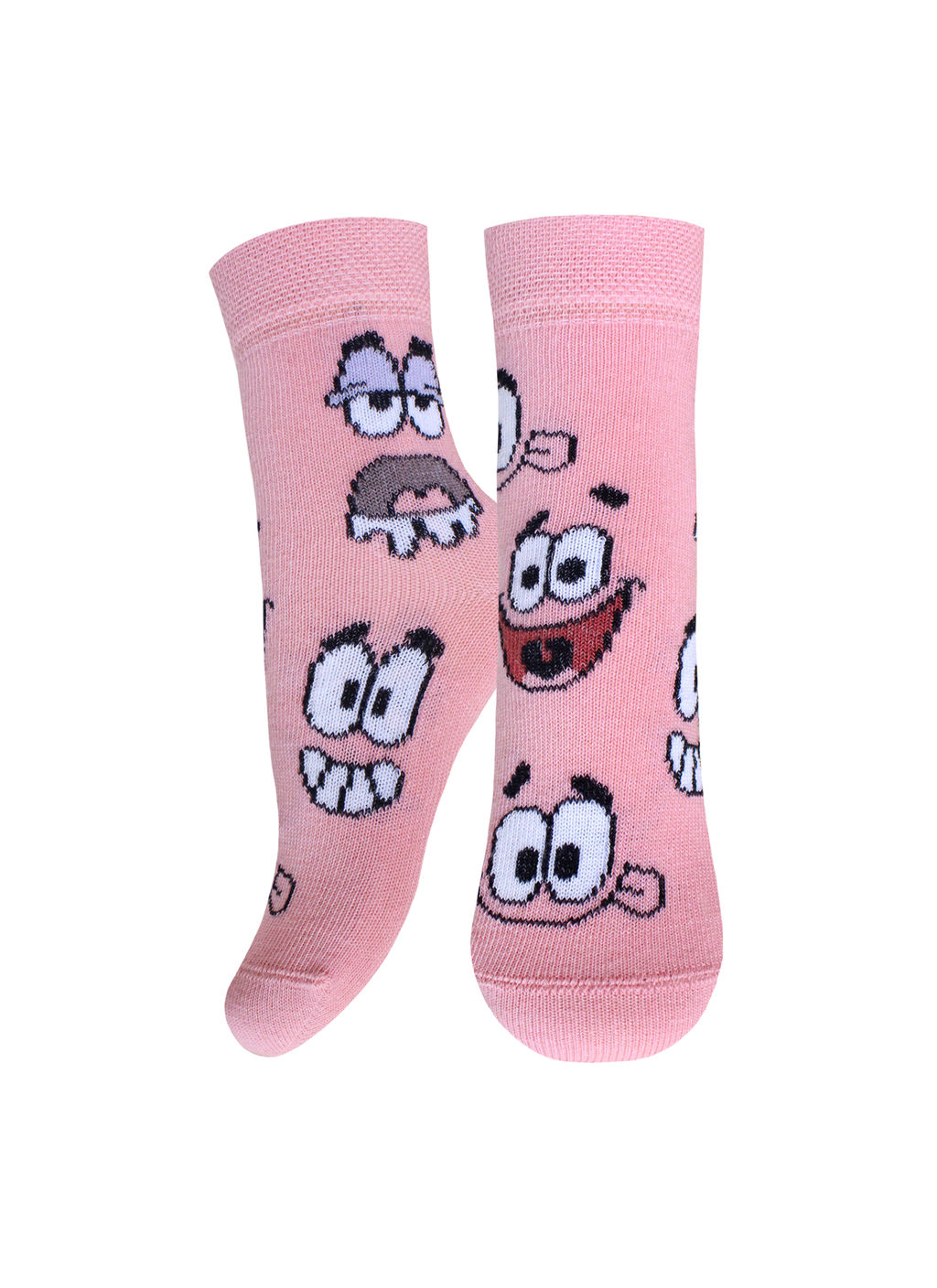 Цена за 2 пары БРЕСТСКИЕ НОСКИ ДЕТСКИЕ 3074 SPONGEBOB (средней длины) св.персик