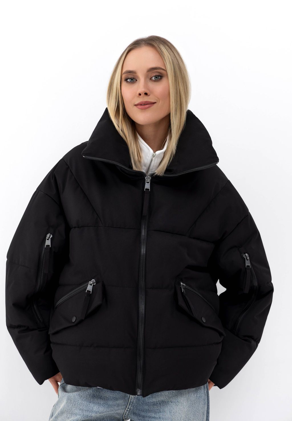 Пуховик женский HOOPS, арт. 73211z  фото 9