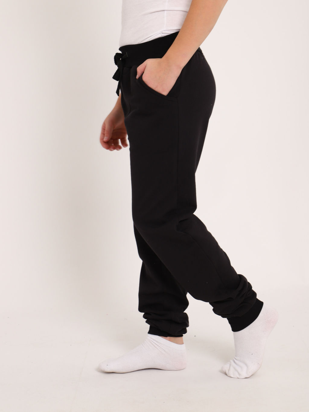 Брюки Бой Т черный - Ладошки фото 4