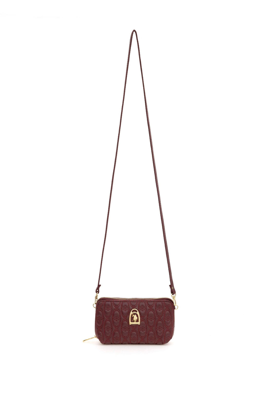 U. S. Polo Assn Женский бордовый кошелек - U.s. polo assn фото 4
