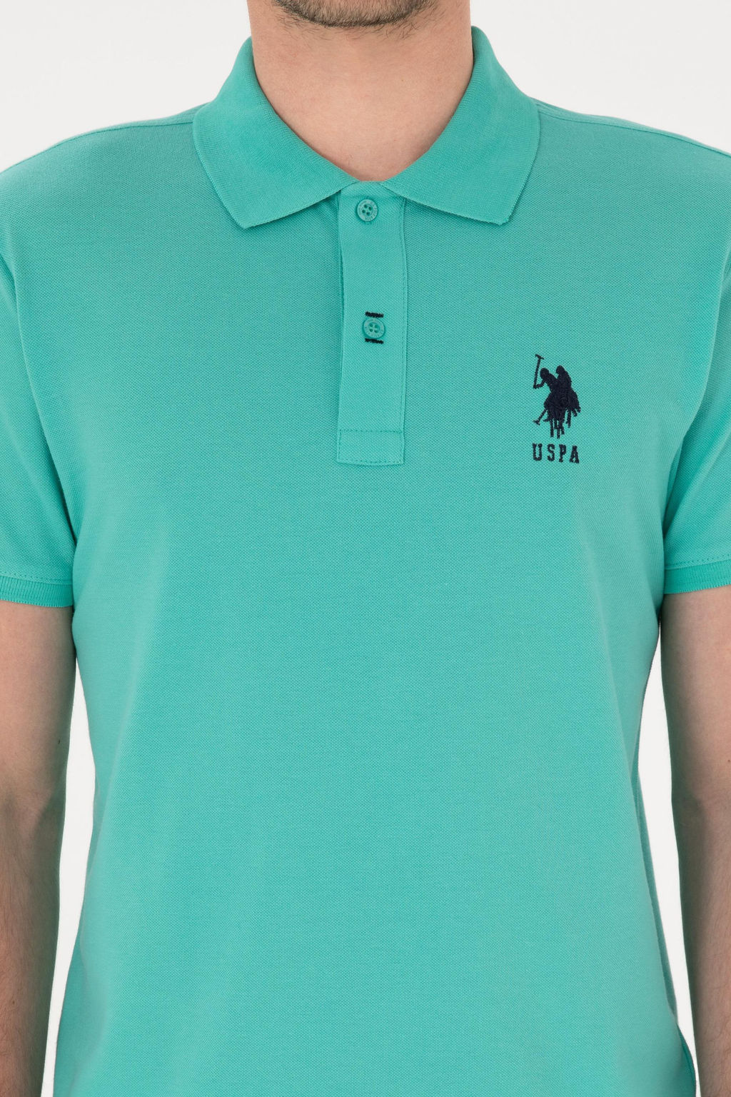 Erkek Slim Fit Polo Yaka Mint Basic Ti__rt Sepette S_rpriz _ndirim - U.s. polo assn фото 6