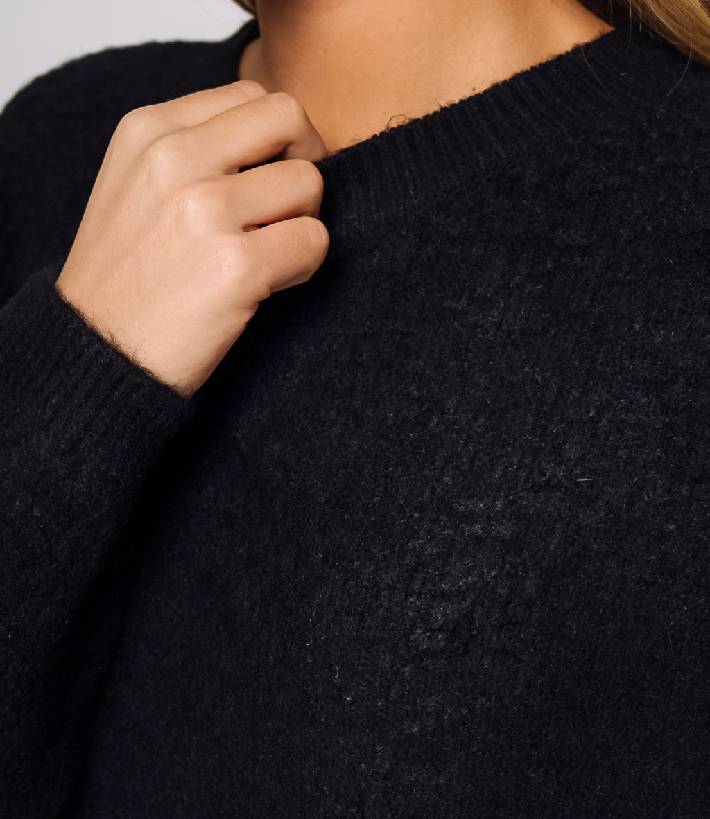 Джемпер #КТ6137, чёрный - Dommod фото 5