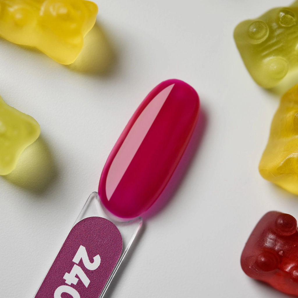 Гель-лак Glass №240 - малиново-вишневый - Patrisa nail фото 3