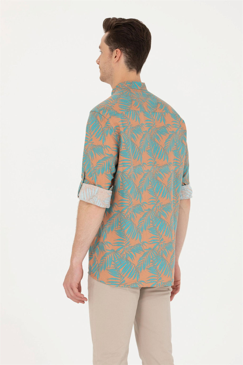 U. S. Polo Assn Мужская мятная рубашка с длинным рукавом - U.s. polo assn фото 12