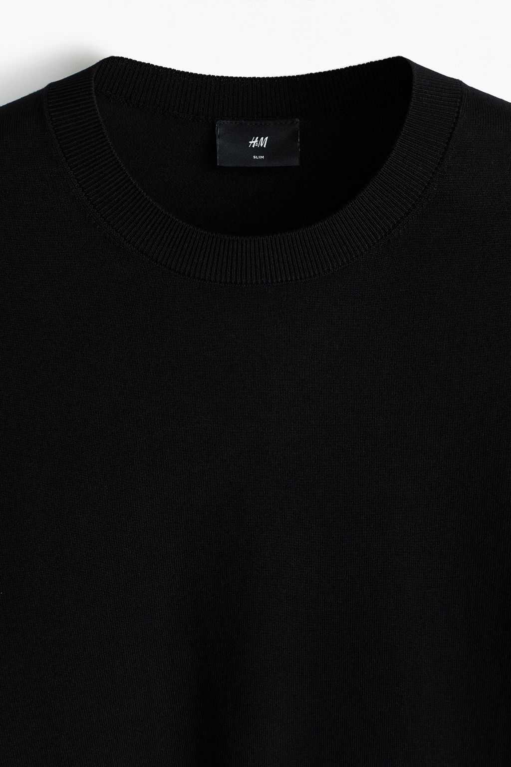 Camiseta de punto Slim Fit - H&m фото 10