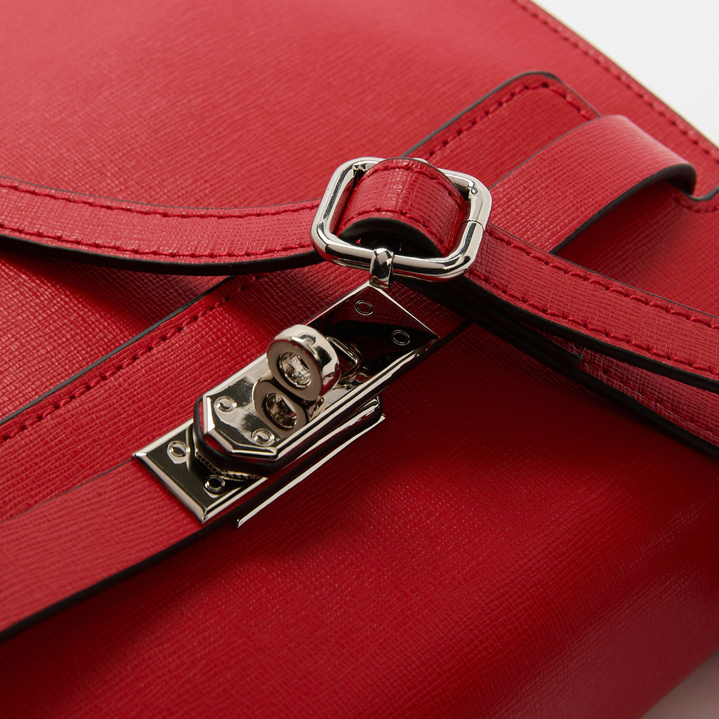 Женская сумка с ручками TENDANCE Артикул 4173293, рубиновый  фото 4