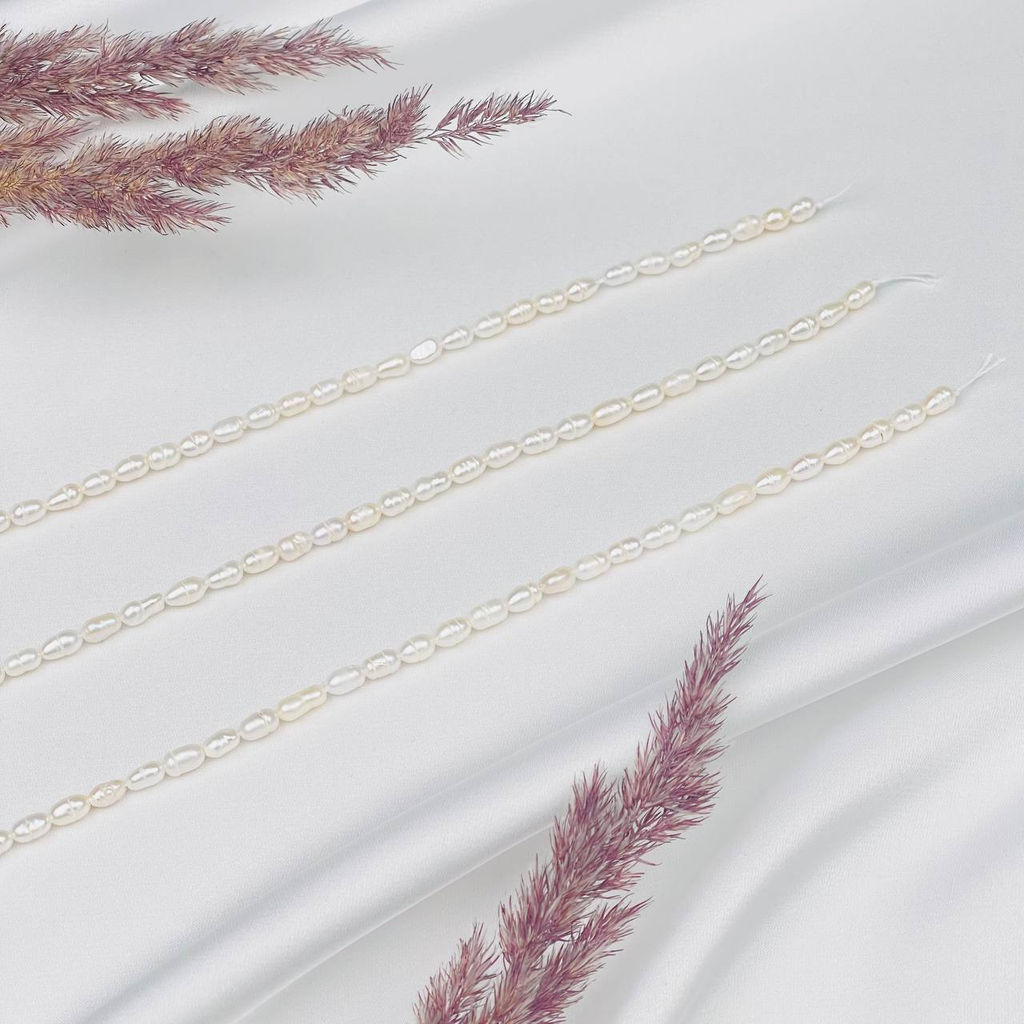 Бусины для украшений из белого Жемчуга 36 см