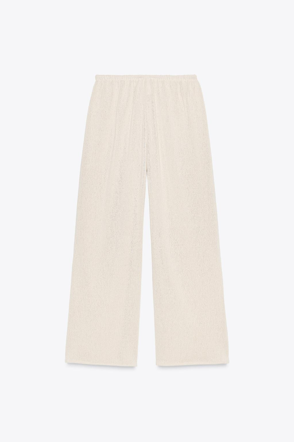 RUSTIC STRAIGHT-LEG TROUSERS - Zara фото 5