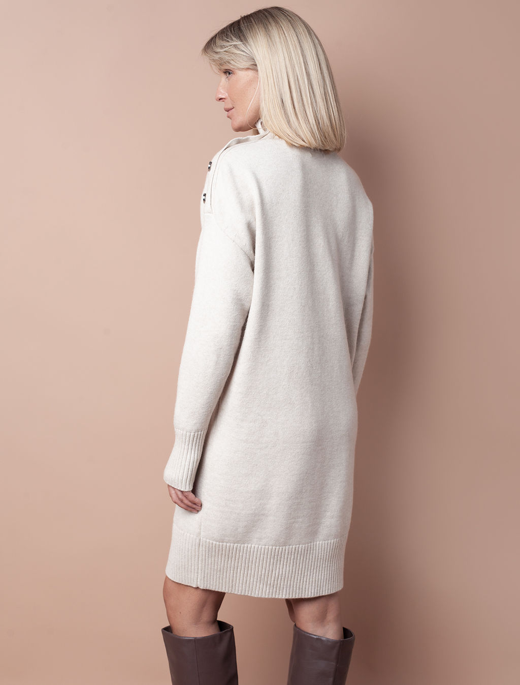 VILATTE / Платье из пряжи с кашемиром  фото 3