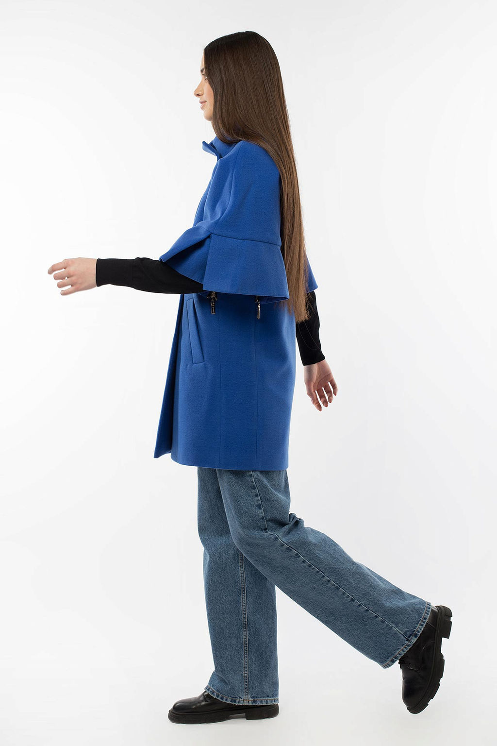 01-05654 Пальто женское демисезонное - El podio фото 3