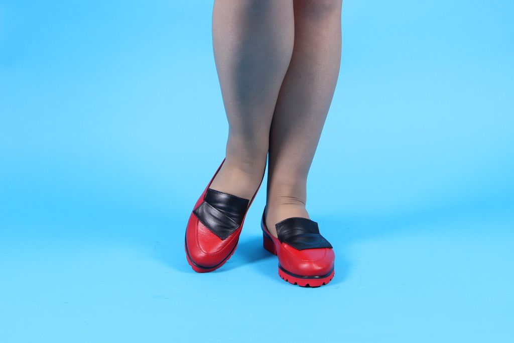 Лоферы EDART 118.sigma red.red  фото 3