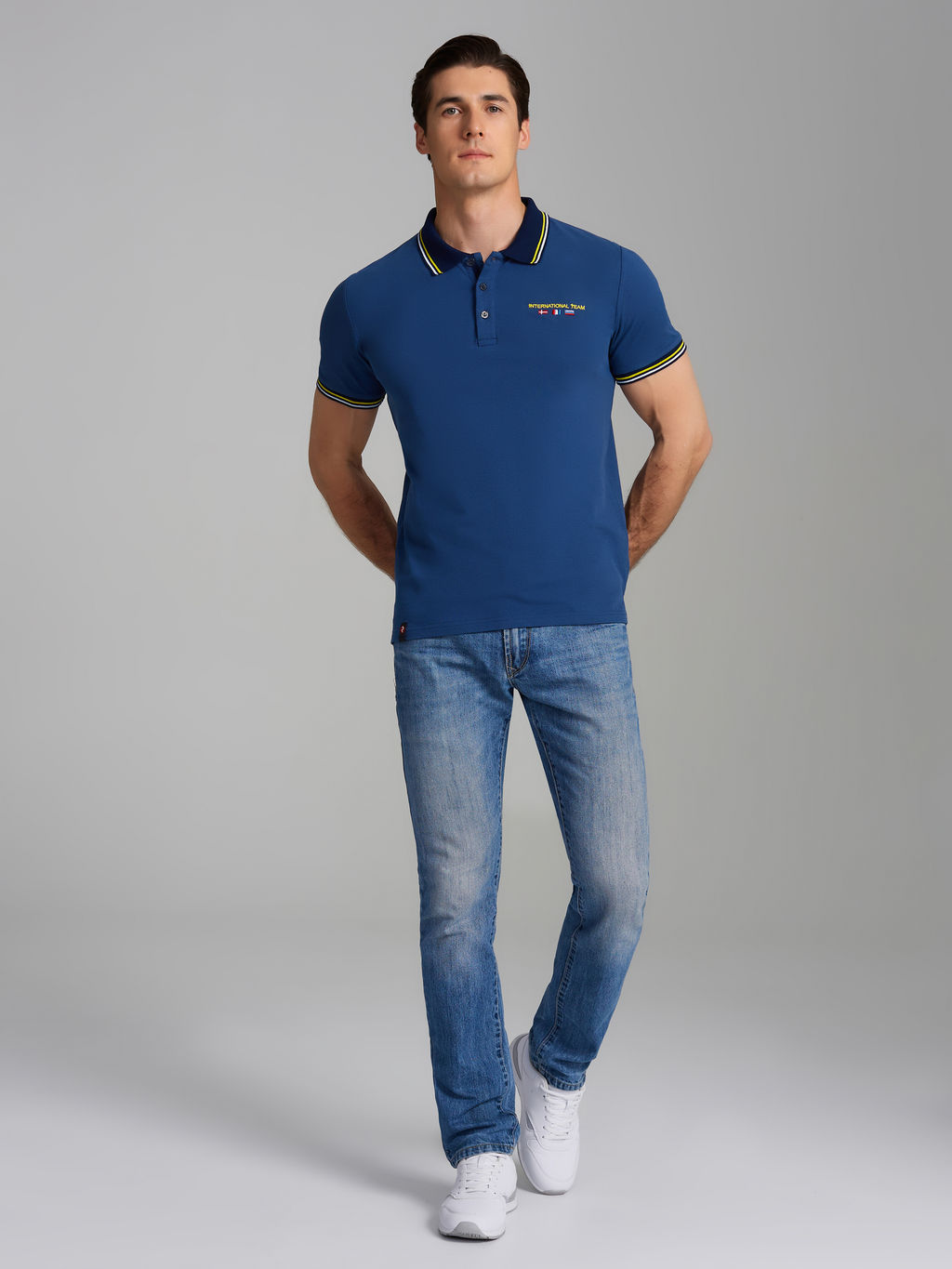 Поло мужское Yachting 65M-RR-1518 RED-N-ROCKS - Addic фото 2