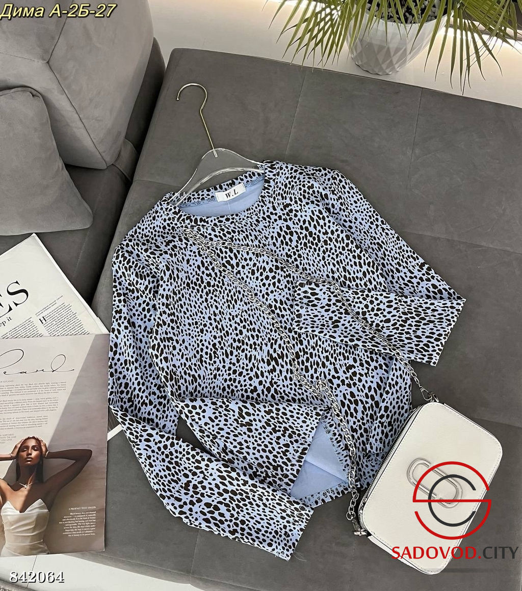 Кофта женская с принтом