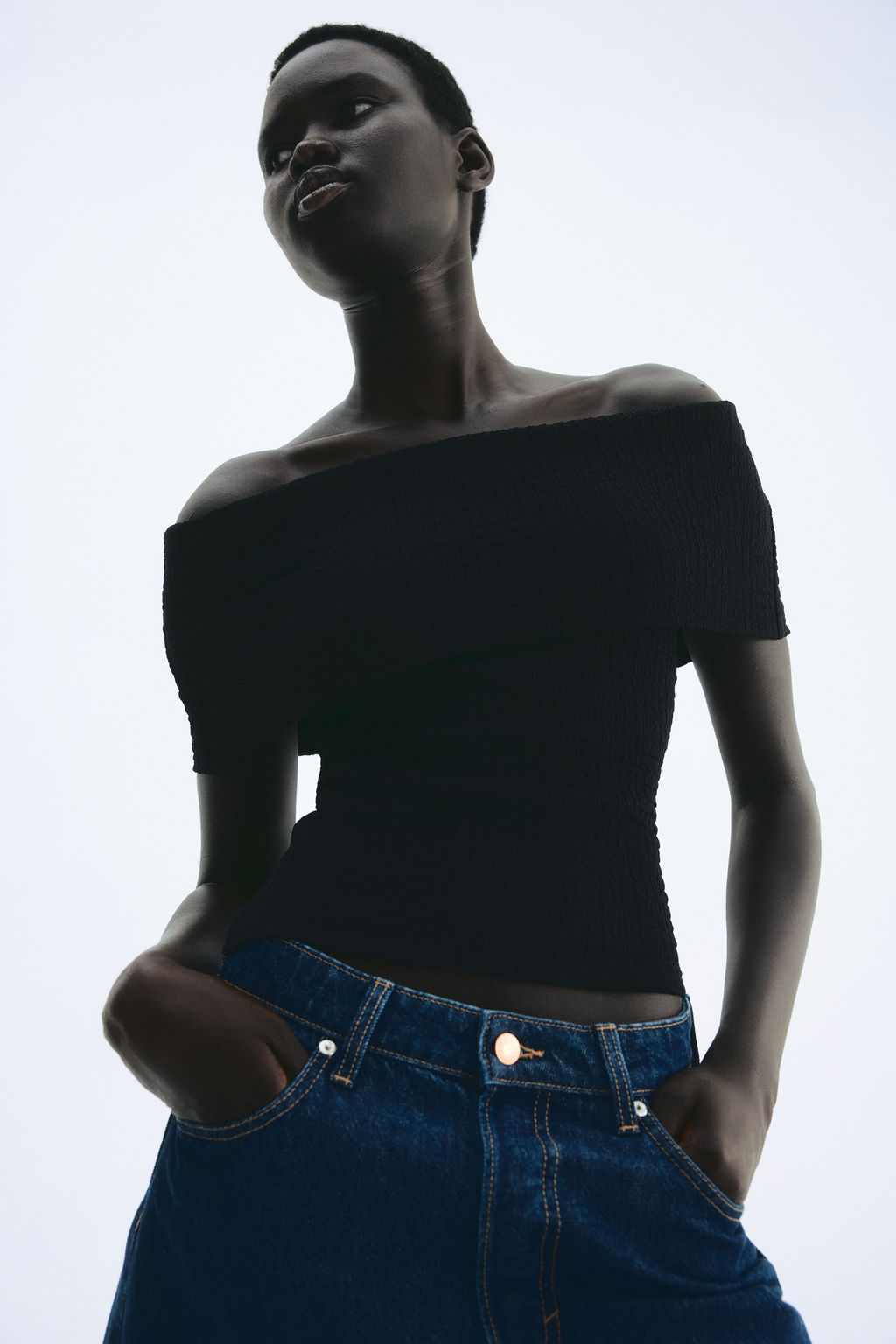 Top off-the-shoulder - H&m фото 4