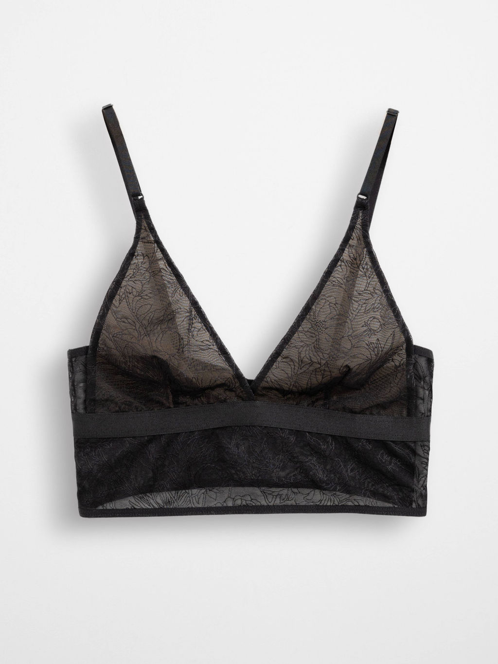 CONTE FLORAL TATTOO LBE 2870 Бюстье женское black - Conte elegant фото 5