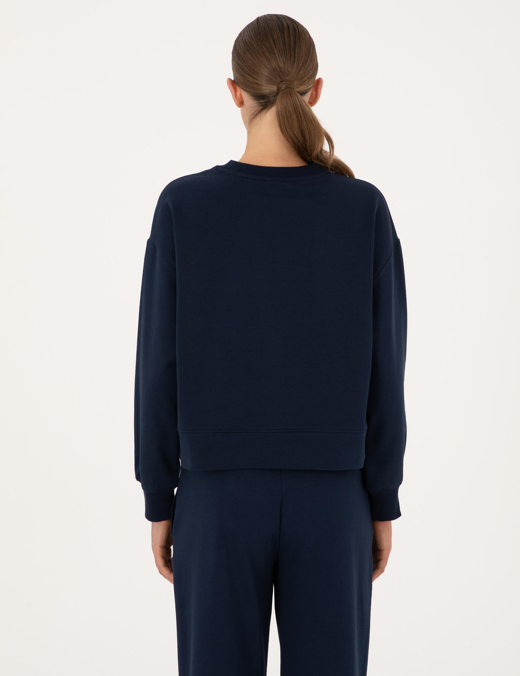 Lacivert Oversize Sweatshirt - Pierre cardin фото 5