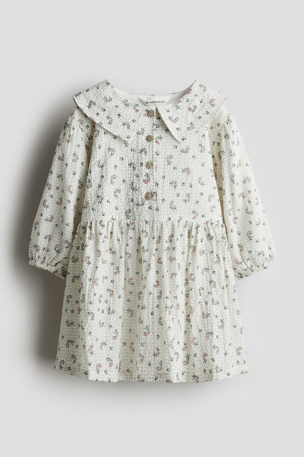 Vestido de sirsaca de algodon